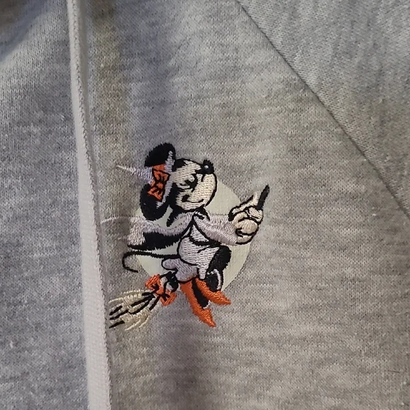 Disney Parks Gray Halloween Hoodie - Picture 2 of 7